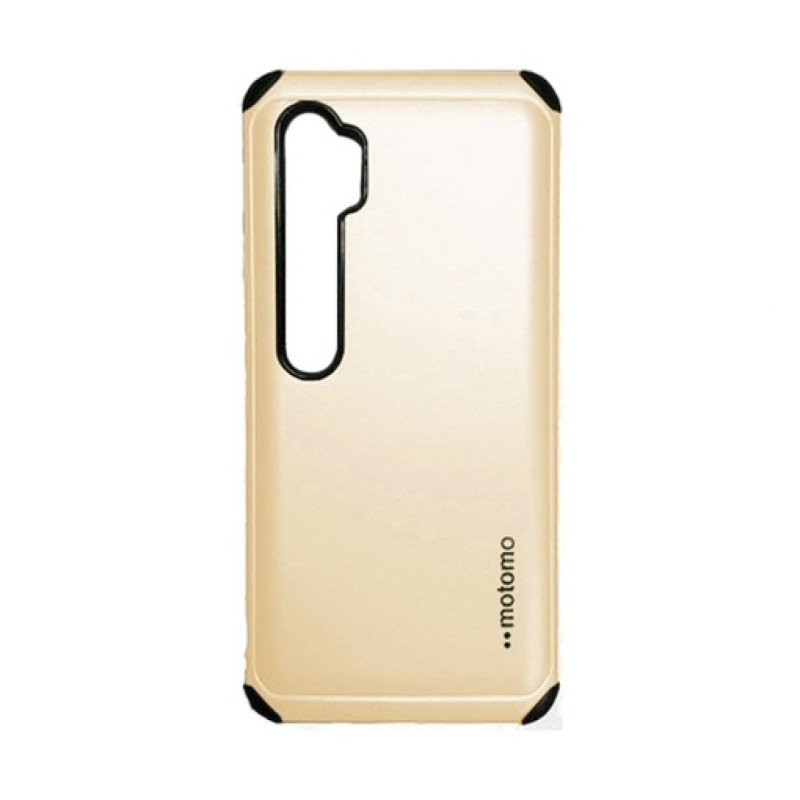 Σκληρή Θήκη Πλάτης Motomo για Xiaomi Mi Note 10 Lite - Χρώμα: Χρυσό