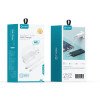 TUQIN QE30-C&I 60W GAN Φορτιστής Γρήγορης Φόρτισης με 2xΘύρες USB-C & 1x Θύρα USB-A με Καλώδιο Type-C σε Lightning 1m - Χρώμα: Λευκό