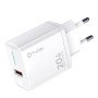 TUQIN QE40-I Φορτιστής 20W Γρήγορης Φόρτισης με Καλώδιο USB-A σε Type-C 1m - Χρώμα: Λευκό