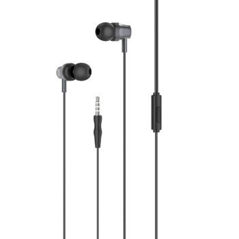Vidvie HS669 Handsfree Ακουστικά με Βύσμα 3.5mm Jack & Μικρόφωνο & Κουμπί Αναπαραγωγής / Παύσης - Χρώμα: Μαύρο