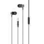 Vidvie HS669 Handsfree Ακουστικά με Βύσμα 3.5mm Jack & Μικρόφωνο & Κουμπί Αναπαραγωγής / Παύσης - Χρώμα: Μαύρο