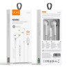 VIDVIE HS666T Handsfree Ακουστικά με Βύσμα Type-C & Ενσωματωμένο Μικρόφωνο & Κουμπί Αύξησης/Μείωσης Έντασης Ήχου - Χρώμα: Λευκό VIDVIE HS666T Handsfree Ακουστικά με Βύσμα Type-C & Ενσωματωμένο Μικρόφωνο & Κουμπί Αύξησης/Μείωσης Έντασης Ήχου - Χρώμα: Λευκό