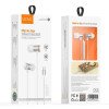 VIDVIE HS677 Handsfree Ακουστικά με Βύσμα Type-C & Ενσωματωμένο Μικρόφωνο & Κουμπί Αύξησης/Μείωσης Έντασης Ήχου - Χρώμα: Λευκό VIDVIE HS677 Handsfree Ακουστικά με Βύσμα Type-C & Ενσωματωμένο Μικρόφωνο & Κουμπί Αύξησης/Μείωσης Έντασης Ήχου - Χρώμα: Λευκό