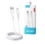 TUQIN QD16T Καλώδιο USB-A σε Type-C 2.4A Γρήγορης Φόρτισης 1m - Χρώμα: Λευκό