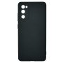 Θήκη Πλάτης Σιλικόνης Soft για Samsung Galaxy A03S - Χρώμα: Μαύρο