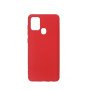 Θήκη Πλάτης Σιλικόνης Απλή για Samsung Galaxy A21S A217F - Χρώμα: Κόκκινο