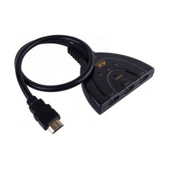 Andowl Q-HD30 Μετατροπέας HDMI 4K HD - HDTV Switch - Χρώμα: Μαύρο