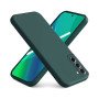 Θήκη Πλάτης Σιλικόνης Soft για Samsung Galaxy S21 - Χρώμα: Σκούρο Πράσινο