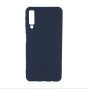 Θήκη Πλάτης Σιλικόνης Απλή για Samsung A750F Galaxy A7 2018 - Χρώμα: Σκούρο Μπλε