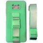 Θήκη Σιλικόνης Πλάτης με Ζώνη για Xiaomi Poco X3 / X3 Pro - Χρώμα: Τιρκουάζ