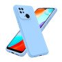 Θήκη Πλάτης Σιλικόνης Soft για Xiaomi Redmi 10C - Χρώμα: Γαλάζιο