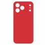 Θήκη Πλάτης Σιλικόνης Soft για Apple i Phone 17 Pro Max - Χρώμα: Κόκκινο