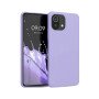 Θήκη Πλάτης Σιλικόνης Soft HQ για Xiaomi MI 11 Lite 5G Χρώμα: Λιλά