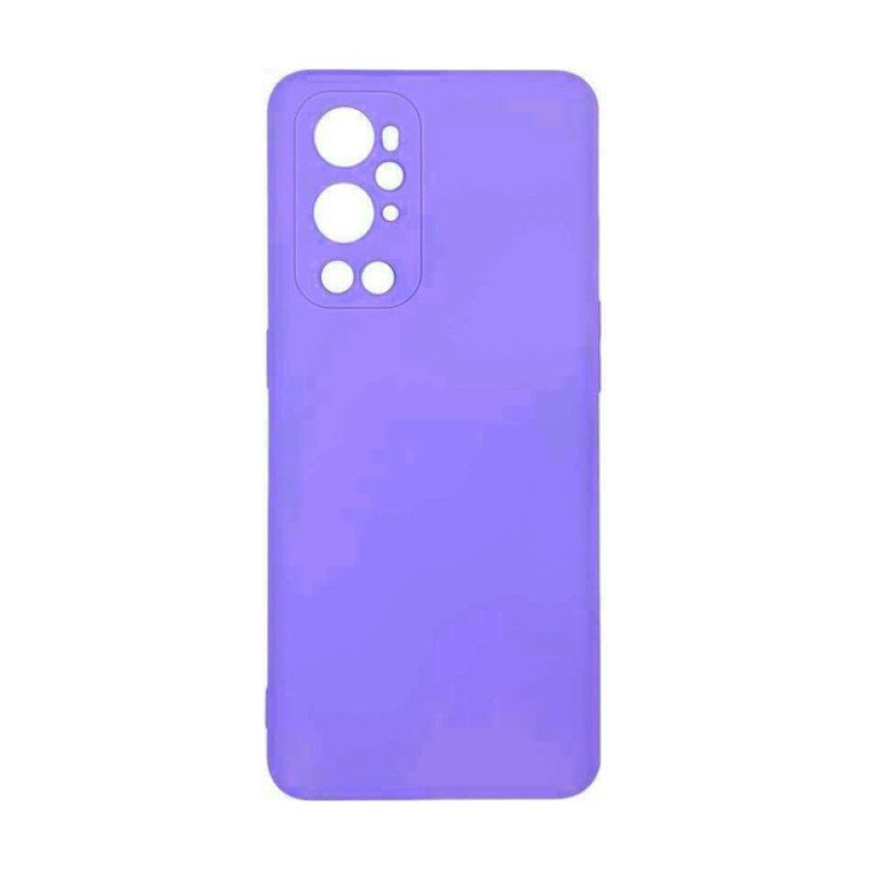 Θήκη Πλάτης Σιλικόνης Soft για Oneplus 9 Pro - Χρώμα: Λιλά