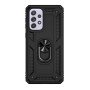 Σκληρή Θήκη Πλάτης Armor με Βάση Στήριξης για Samsung Galaxy A33 - Χρώμα: Μαύρο