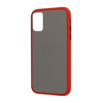 Πλαστική Σκληρή Θήκη Πλάτης Matte για Samsung Galaxy S23 - Χρώμα: Κόκκινο