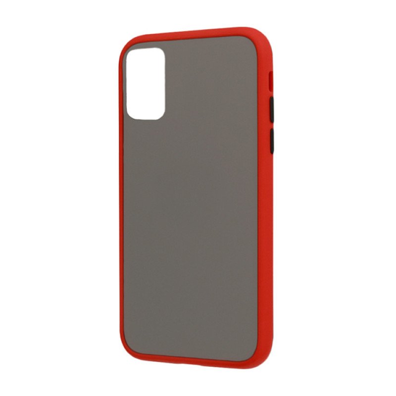 Πλαστική Σκληρή Θήκη Πλάτης Matte για Samsung Galaxy S24 Plus - Χρώμα: Κόκκινο