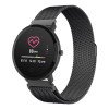 Forever ForeVive SB-320 43mm Smartwatch Activity Tracker με Παλμογράφο - Χρώμα: Μαύρο