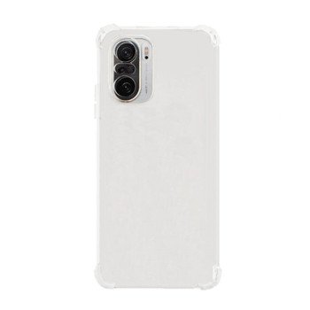 Θήκη Πλάτης Σιλικόνης Anti Shock για Samsung Galaxy M22 4G - Χρώμα: Διάφανο