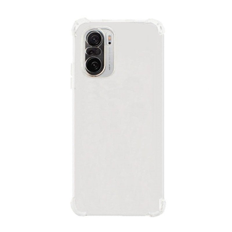 Θήκη Πλάτης Σιλικόνης Anti Shock για Samsung Galaxy M22 4G - Χρώμα: Διάφανο