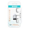 BWOO BZ35 Μετατροπέας USB-C Male σε USB-A Female 2.4A - Χρώμα: Γκρι