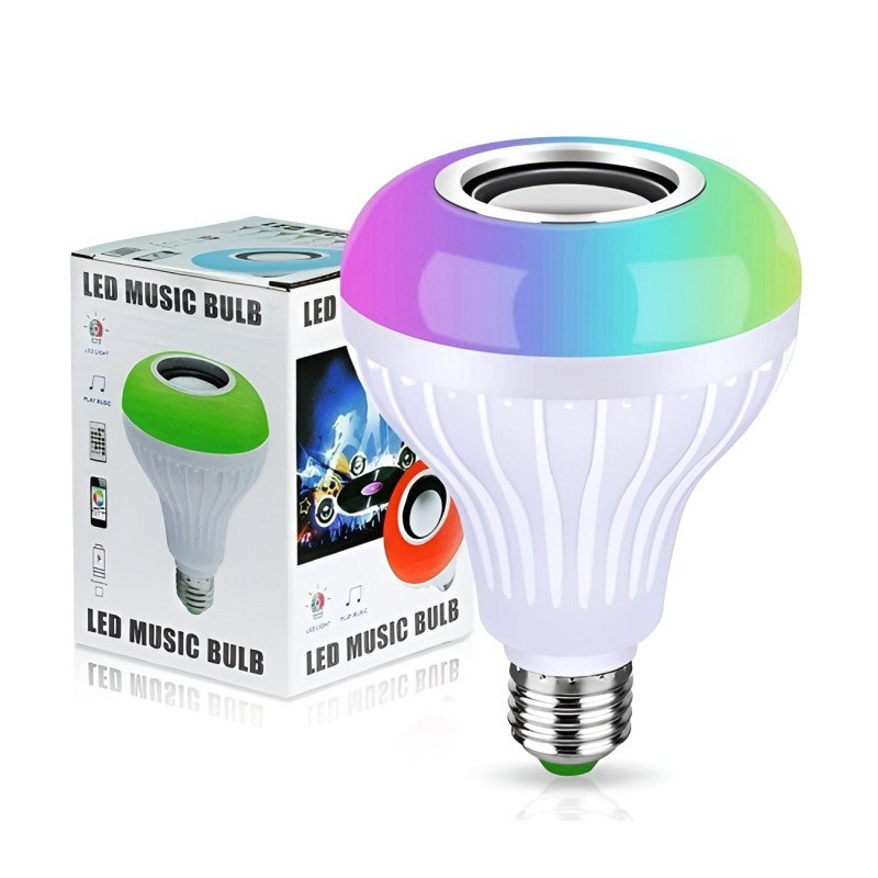 Λάμπα - Ηχείο Bluetooth 2 σε 1 E27 12W HX-015