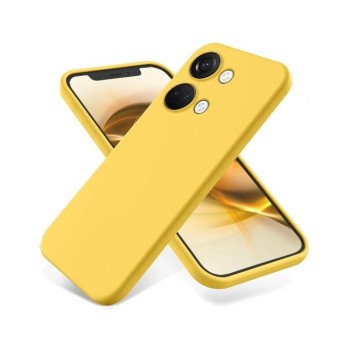 Θήκη Πλάτης Σιλικόνης Soft για Oneplus Nord 2T - Χρώμα: Κίτρινο