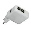 Φορτιστής USB 4 Θυρών Ports USB Charger YH-01870 - Χρώμα: Άσπρο