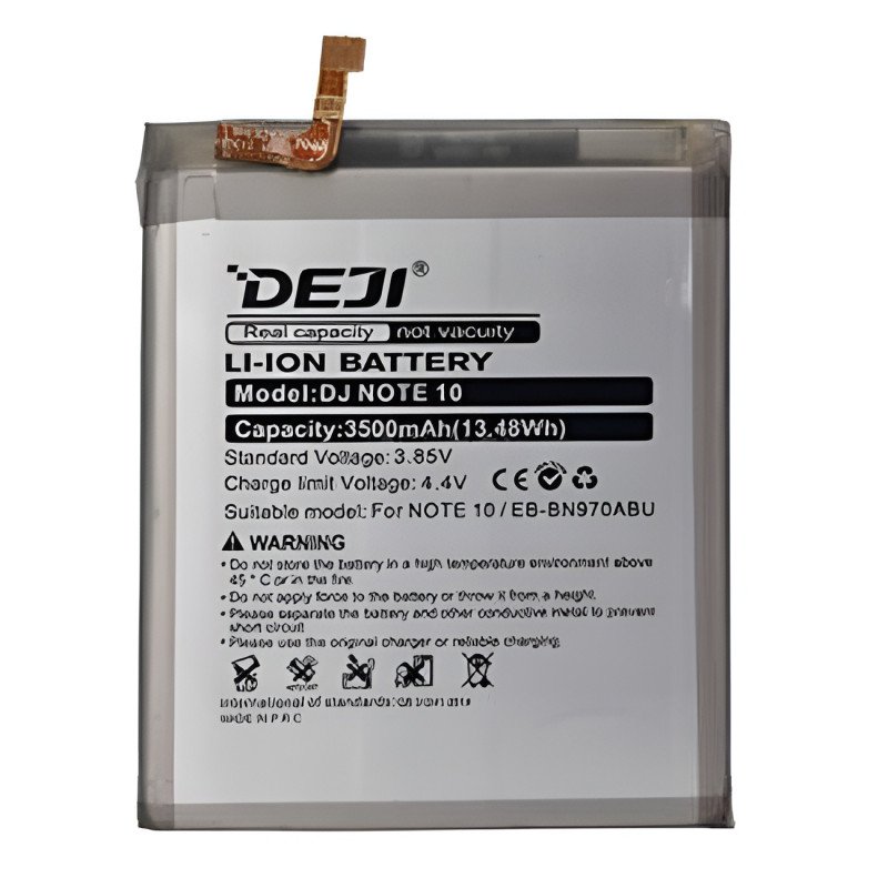 Deji Eb-Bn970Abu Oem Συμβατή Μπαταρία Αντικατάστασης Για Galaxy Note 10 (N970) - 3500mAh