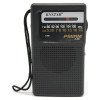 KNSTAR K-266 Μίνι Ραδιοφωνάκι Μπαταρίας - Χρώμα: Μαύρο