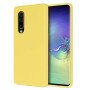 Θήκη Πλάτης Σιλικόνης Soft για Samsung Galaxy A50 - Χρώμα: Κίτρινο