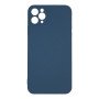 Θήκη Πλάτης Σιλικόνης Soft για Apple i Phone 11 Pro - Χρώμα: Σκούρο Μπλέ