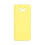Θήκη Πλάτης Σιλικόνης Soft για Xiaomi Poco X3/Poco X3 Pro - Χρώμα: Κίτρινο