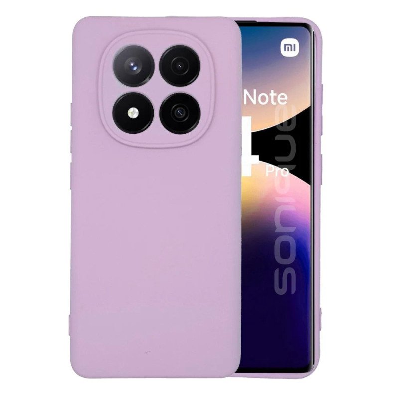 Θήκη Πλάτης Σιλικόνης Soft για Xiaomi Redmi Note 15 Pro Plus 5G - Χρώμα: Λιλά