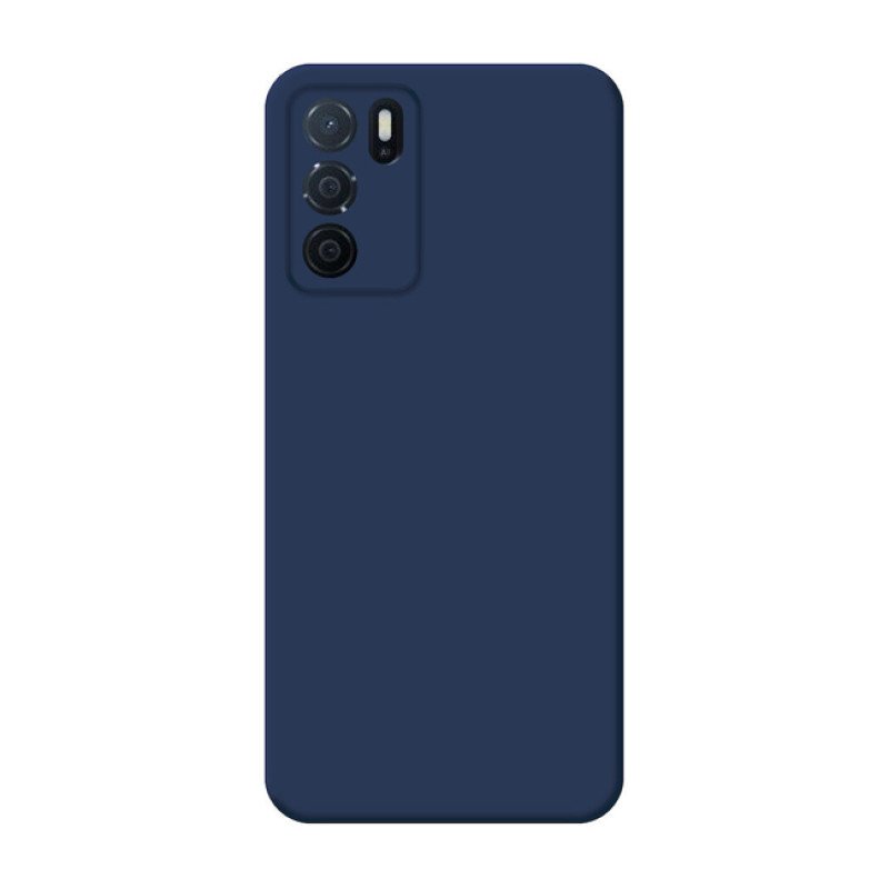 Θήκη Πλάτης Σιλικόνης Soft για Oppo A54S - Χρώμα: Σκούρο Μπλε