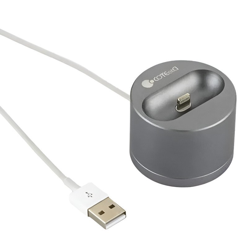 COTECi CS7202-GY Βάση Φόρτισης για Apple Airpods Inductive Charger Dock - Χρώμα: Γκρί