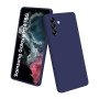 Θήκη Πλάτης Σιλικόνης Απλή για Samsung Galaxy M14 - Χρώμα: Σκούρο Μπλέ