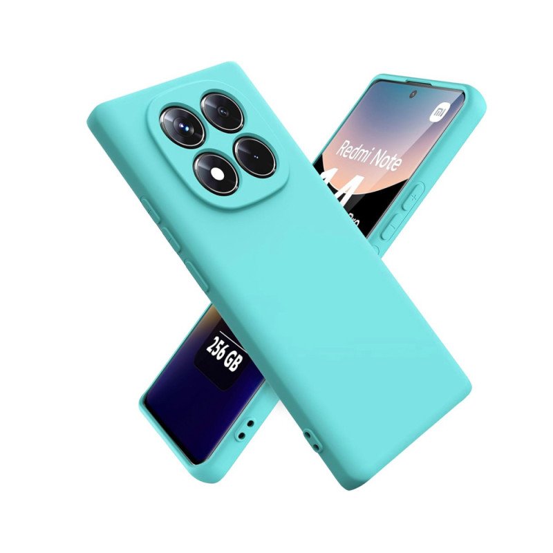 Θήκη Πλάτης Σιλικόνης Soft για Xiaomi Redmi Note 15 Pro Plus 5G - Χρώμα: Γαλάζιο