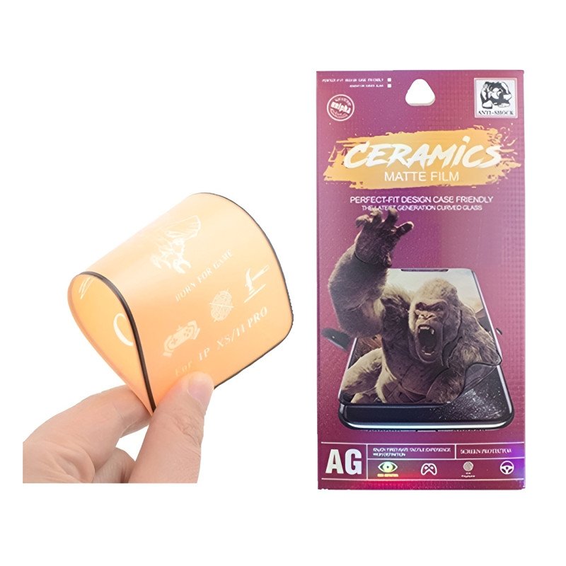 Ceramic Matte Full Cover Full Glue Τζαμάκι Προστασίας Οθόνης για Samsung Galaxy A41 Ceramic Matte Full Cover Full Glue Τζαμάκι Προστασίας Οθόνης για Samsung Galaxy A41