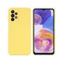 Θήκη Πλάτης Σιλικόνης Soft για Samsung Galaxy A23 - Χρώμα: Κίτρινο