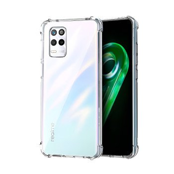 Θήκη Πλάτης Σιλικόνης AntiShock για Realme 9 Pro 5G - Χρώμα: Διάφανο