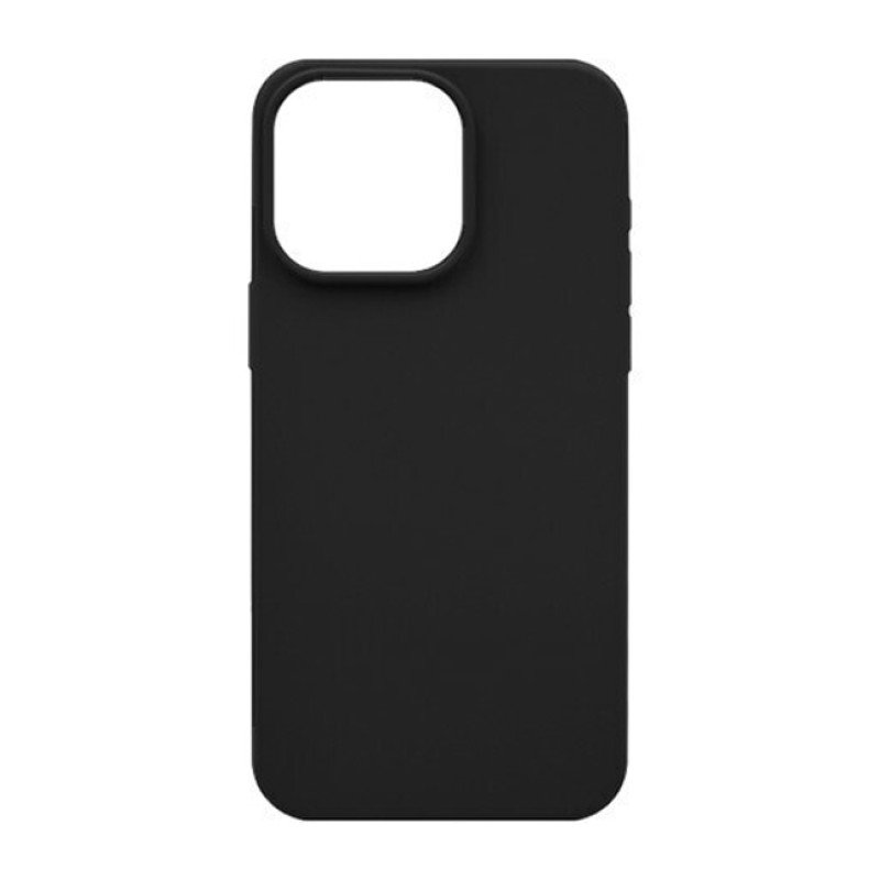 Θήκη Πλάτης Σιλικόνης Απλή για Apple i Phone 16 Pro Max - Χρώμα: Μαύρο