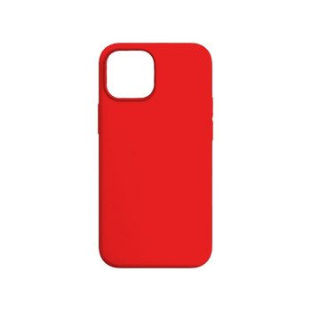 Θήκη Πλάτης Σιλικόνης Απλή για Apple i Phone 15 Pro - Χρώμα: Κόκκινο
