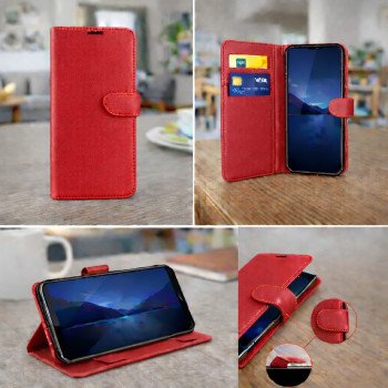 Θήκη Βιβλίο Clip για Xiaomi NOTE 14 PRO 5G – Κόκκινη | Blister