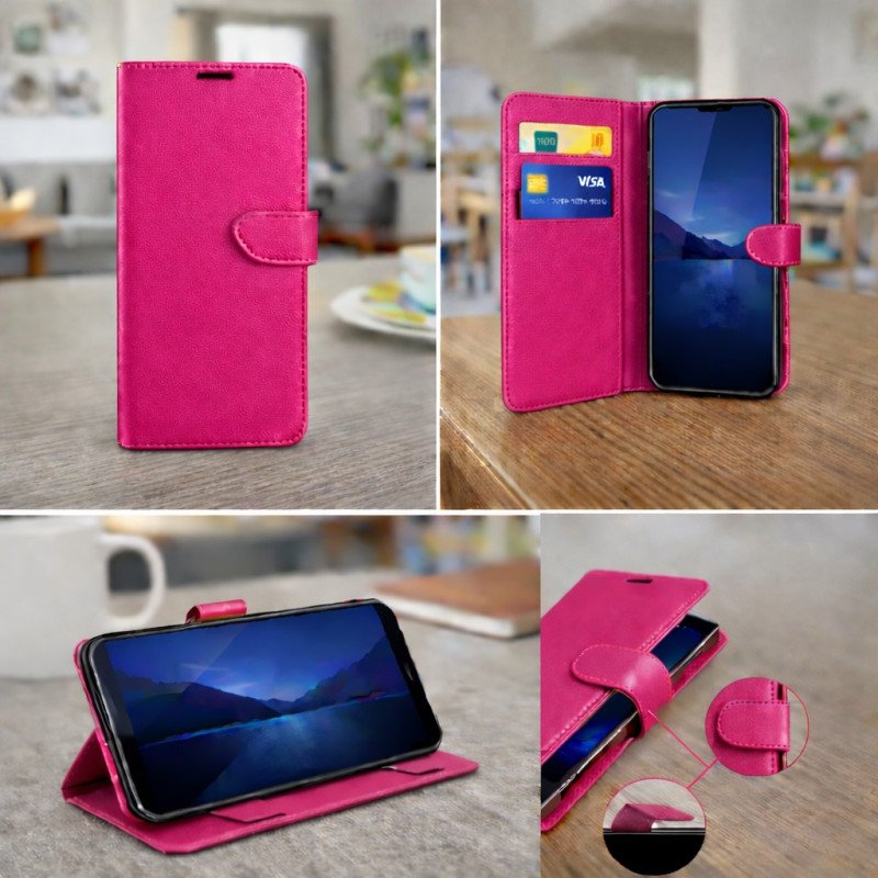 Θήκη Βιβλίο Clip για Sony XA1 – Φούξια | Blister Θήκη Βιβλίο Clip για Sony XA1 – Φούξια | Blister