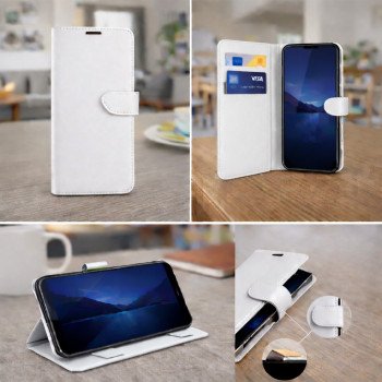 Θήκη Βιβλίο Clip για Xiaomi S2 – Λευκή | Blister