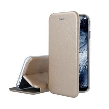 Θήκη Βιβλίο Μαγνητική Elegance για Apple i Phone 12 Pro Max - Χρώμα: Χρυσό