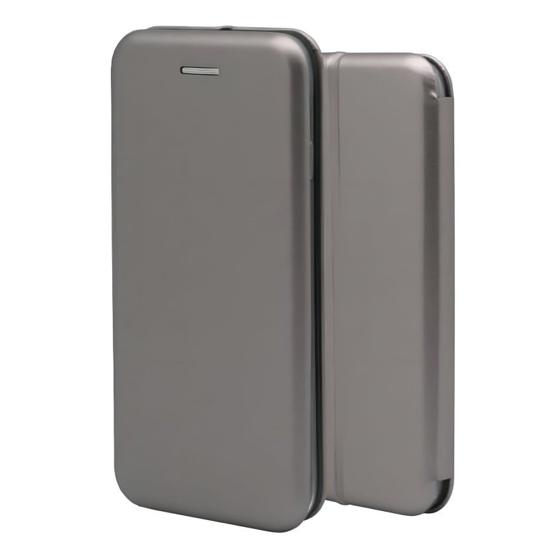 Θήκη Βιβλίο Μαγνητική Elegance για Apple i Phone 12 Pro Max - Χρώμα: Γκρί