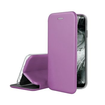Θήκη Βιβλίο Μαγνητική Elegance για Xiaomi Redmi 9 - Χρώμα: Μώβ
