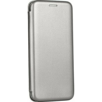 Θήκη Βιβλίο Μαγνητική Elegance για Samsung Galaxy A31 - Χρώμα: Ασημί